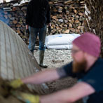 Kigbeare Kiln Project - Svend and Pete